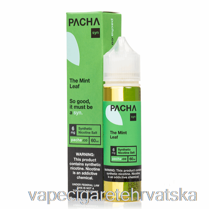 Vape Hrvatska The Mint Leaf Honeydew Berry Kiwi - Pachamama - 60ml 6mg